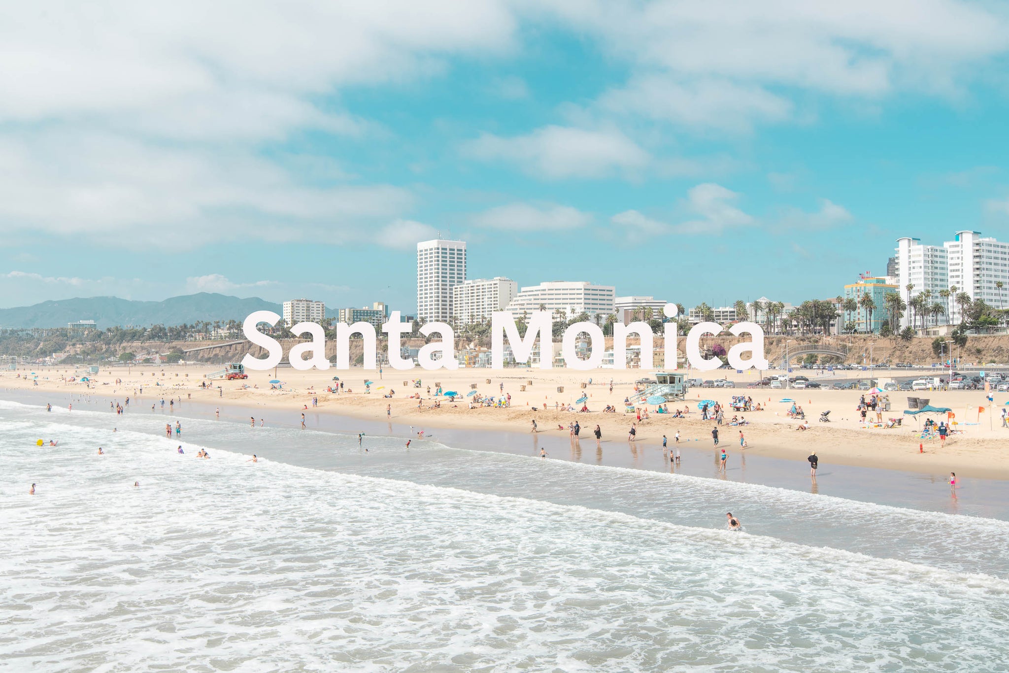 Santa Monica- City Series - Korbin Bielski Fine Art