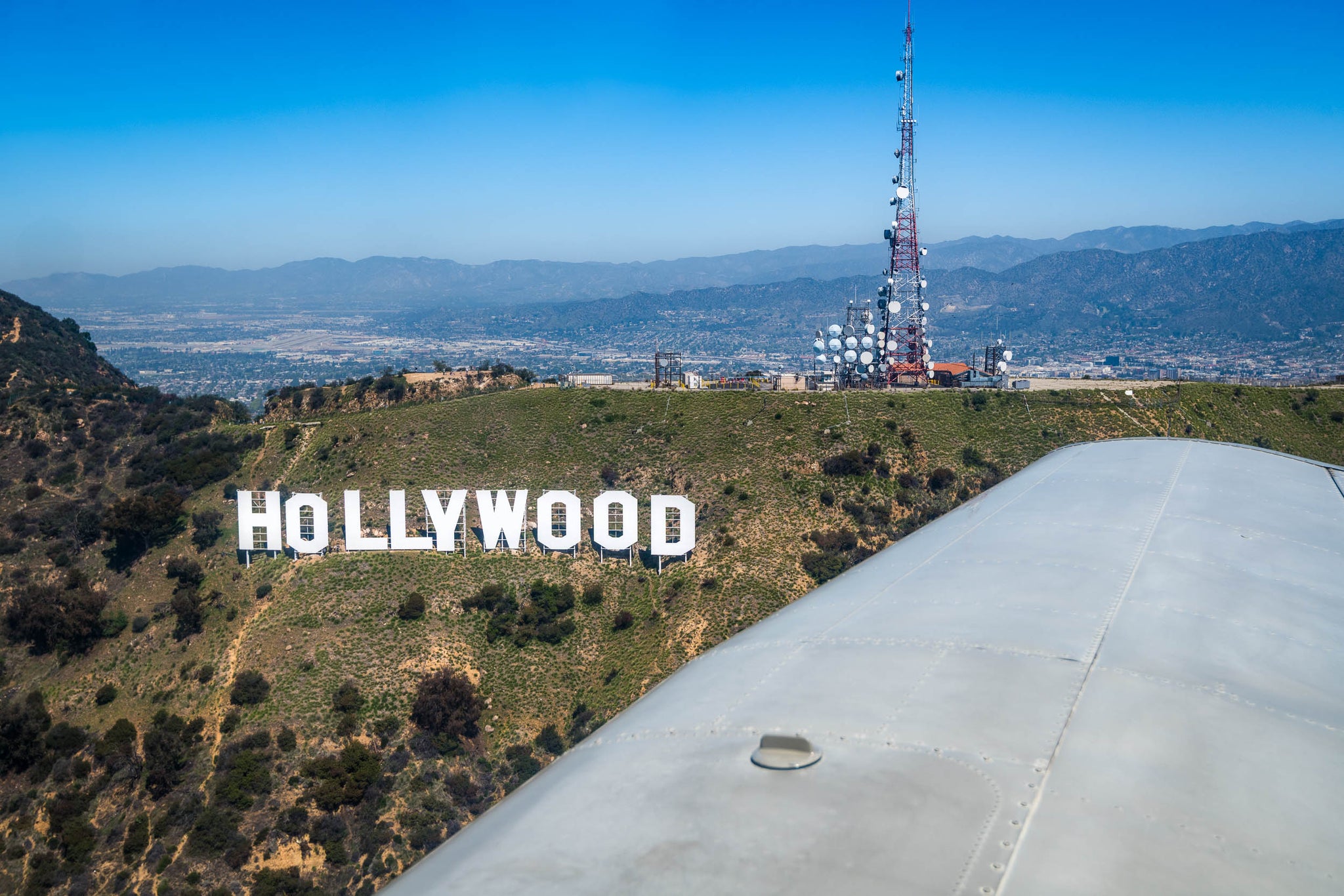 Fine art photograph of the Hollywood Sign in Los Angeles, available as wall art