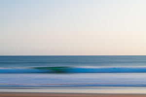 Colorful wall art of Blue ocean photography