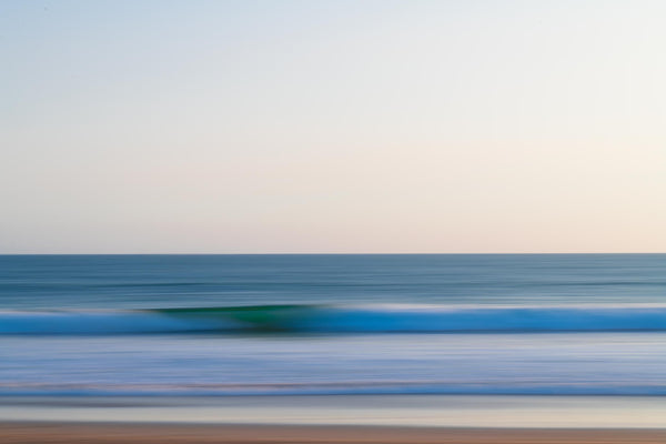 Colorful wall art of Blue ocean photography