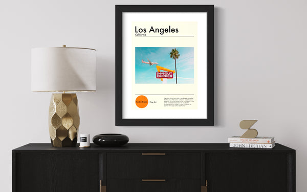 Los Angeles- Art Poster - Korbin Bielski Fine Art