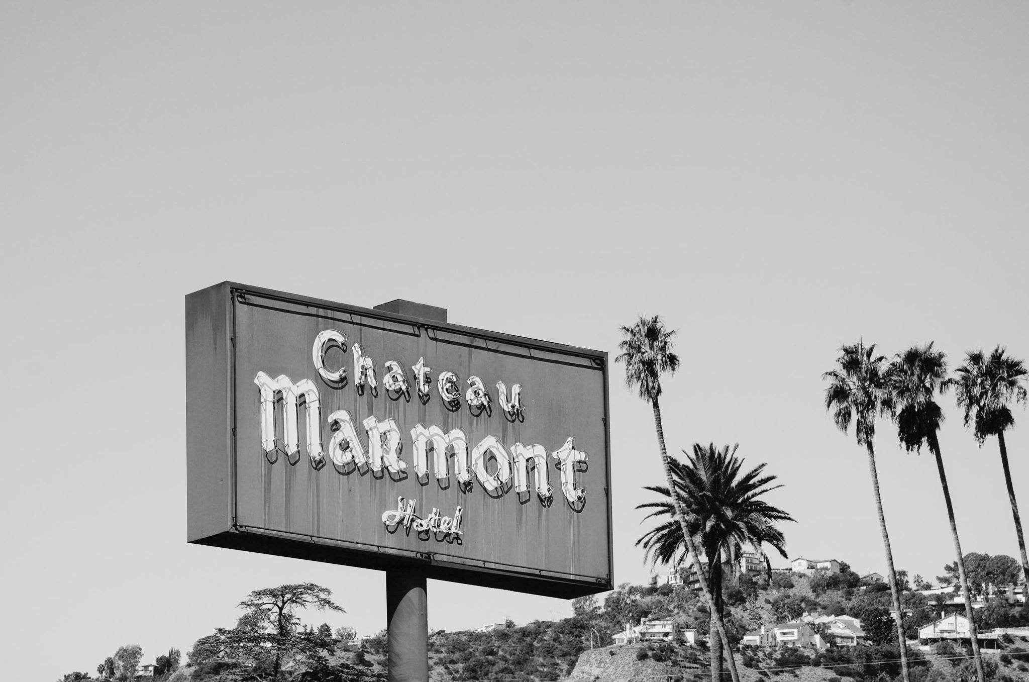 photograph of Chateau Marmont in Los Angeles fine art prints