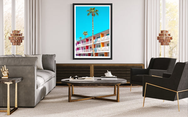 Palm Springs Color Blast - Korbin Bielski Fine Art