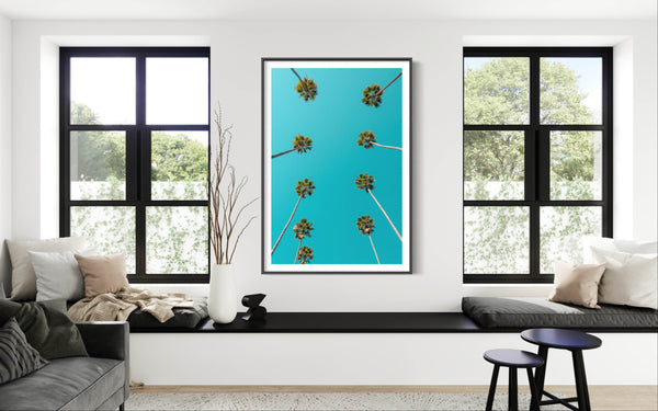 Palm trees wall art and photography prints