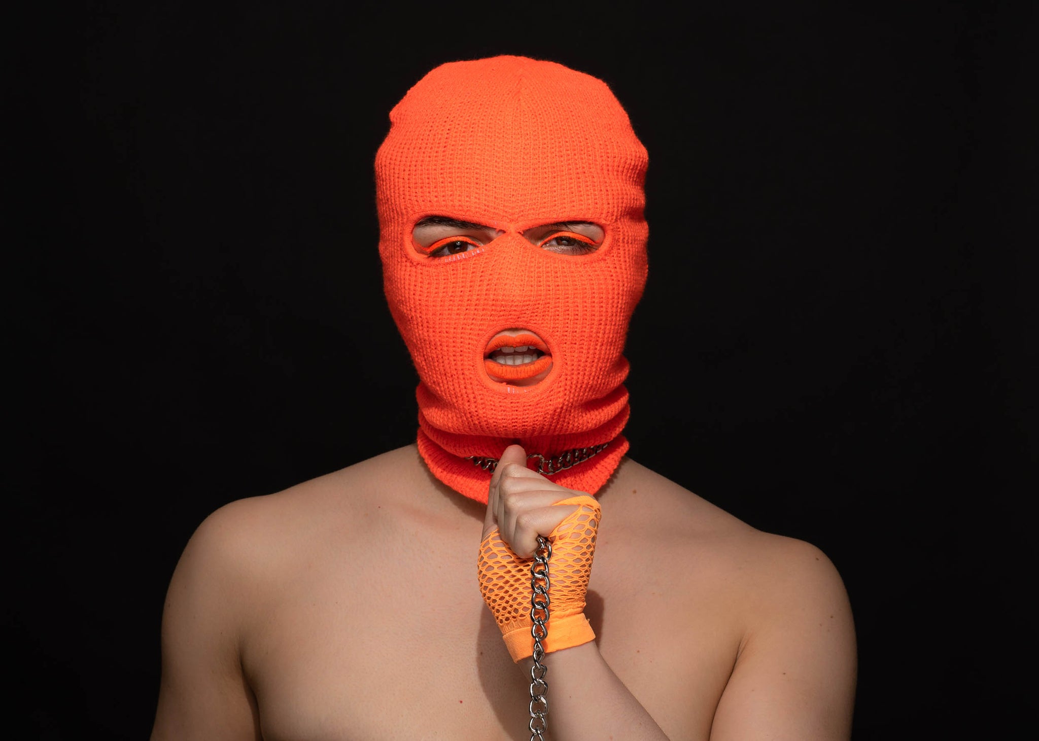 Punk Pop!- Orange - Korbin Bielski Fine Art